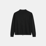 RIVAS HEAVY ZIPPER VEST | BLACK