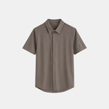 COMO MATTE SHIRT | BROWN