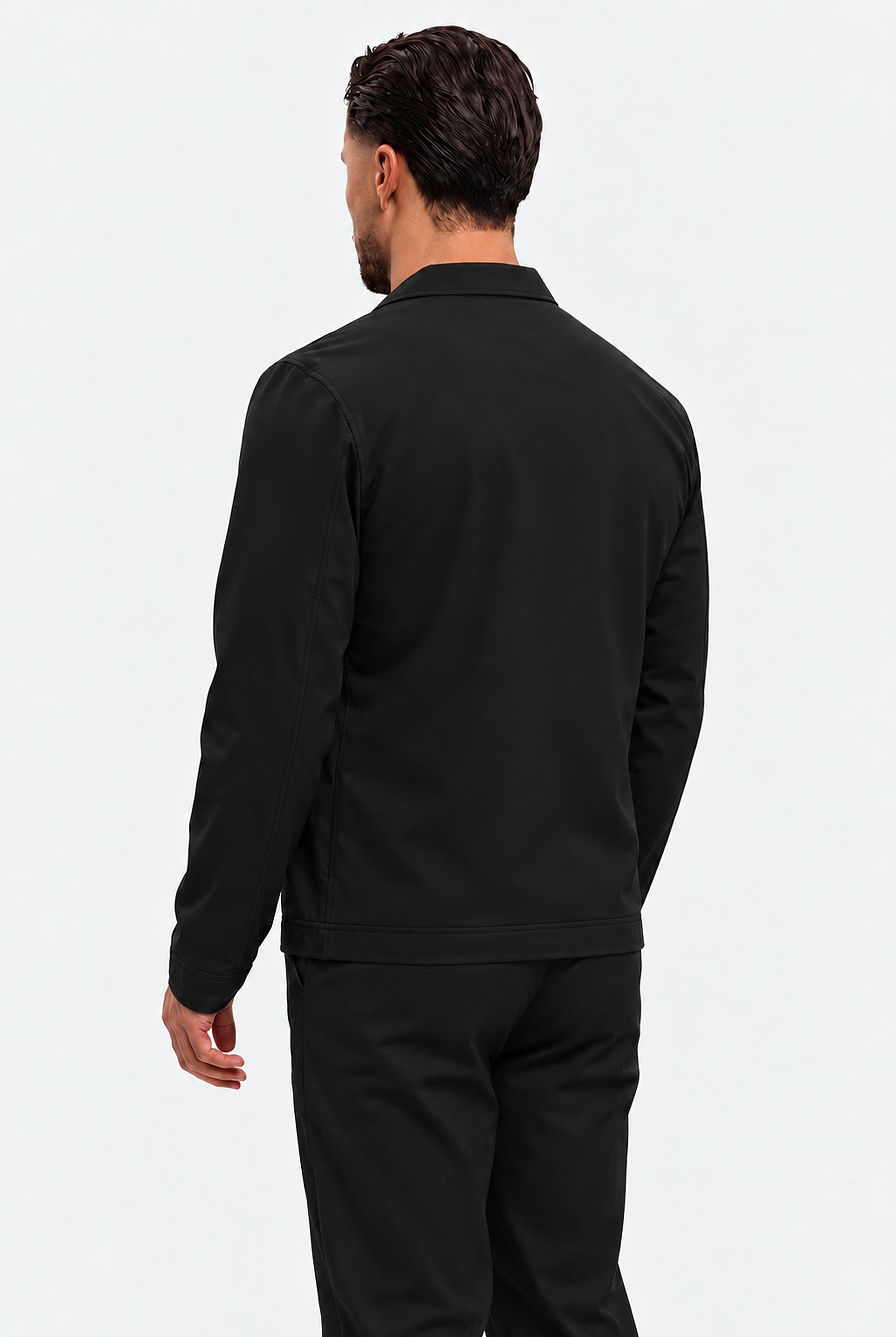 MARSEILLE JACKET | BLACK — achterkant