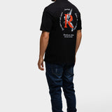 ARTEMIS T-SHIRT BLACK RED