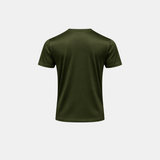SHINY ESSENTIAL SHIRT MIDNIGHT OLIVE