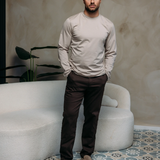 SHINY ESSENTIAL LONGSLEEVE BEIGE