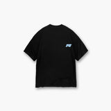 PARIS T-SHIRT BLACK BLUE