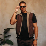 CORE BODYWARMER BEIGE BROWN