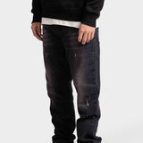 BULLET BLACK BAGGY JEANS