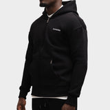 ZIPPER HOODIE BLACK