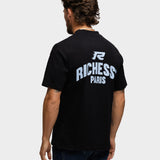 PARIS T-SHIRT BLACK BLUE