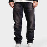 BULLET BLACK BAGGY JEANS