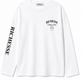 CLOTHING CLUB LONGSLEEVE WHITE | BLACK