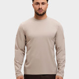 SHINY ESSENTIAL LONGSLEEVE BEIGE