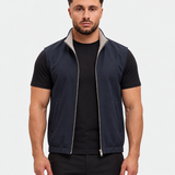DELUXE VENDBAR BODYWARMER | GREY & NAVY