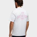 PARIS T-SHIRT WHITE PINK