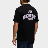 PARIS T-SHIRT BLACK PINK
