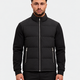 HYBRID PUFFER JACKET | BLACK