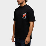ARTEMIS T-SHIRT BLACK RED