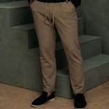 TAILORED PANTS | BROWN