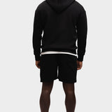 ZIPPER HOODIE BLACK
