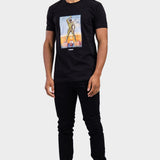 RHODOS BLACK T-SHIRT