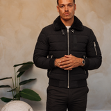 ANTWERP BOMBER JACKET | BLACK — lifestylefoto