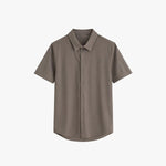 COMO MATTE SHIRT | BROWN