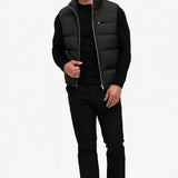TORINO DOWN BODYWARMER | BLACK