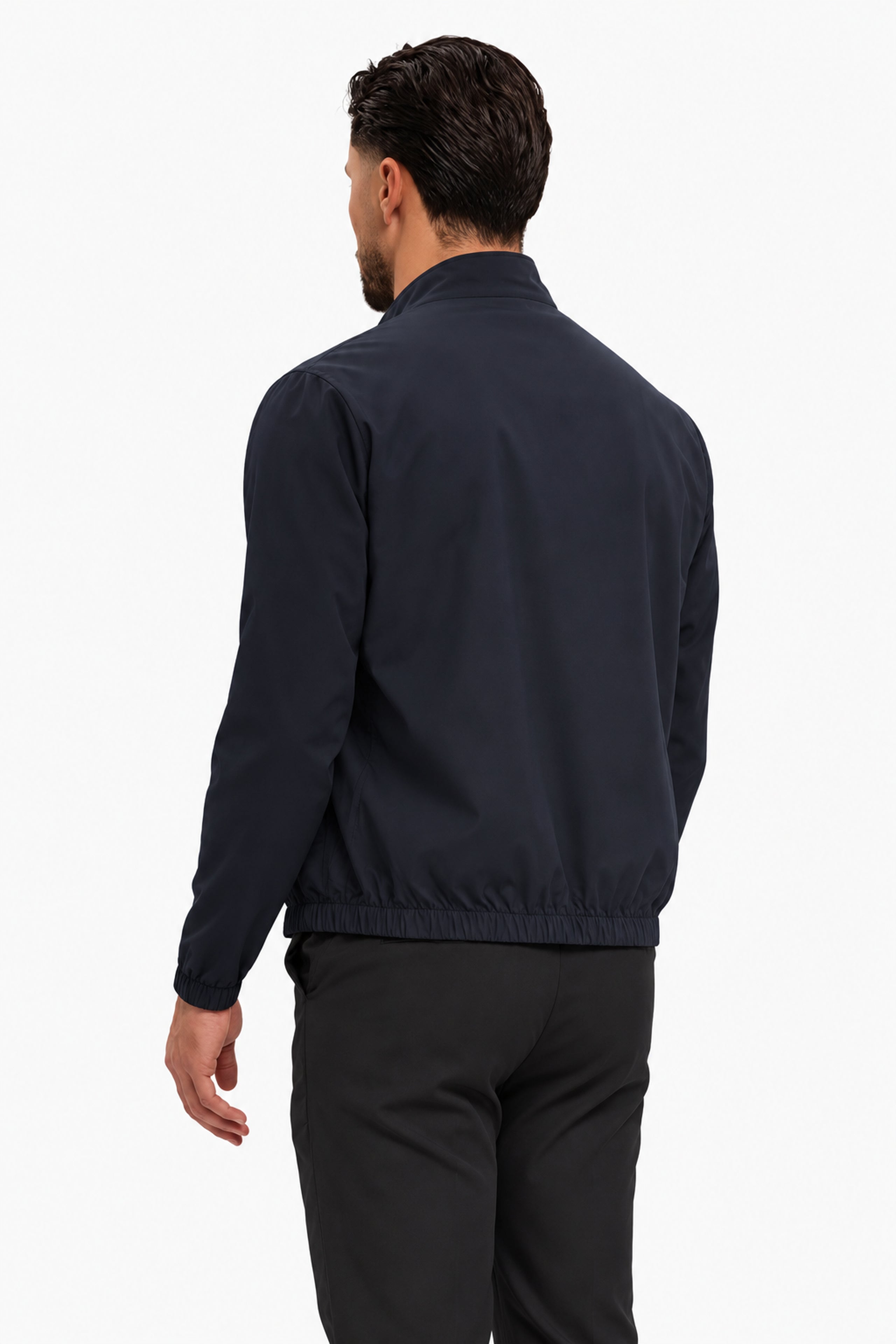 core jacket navy - studio achterkant