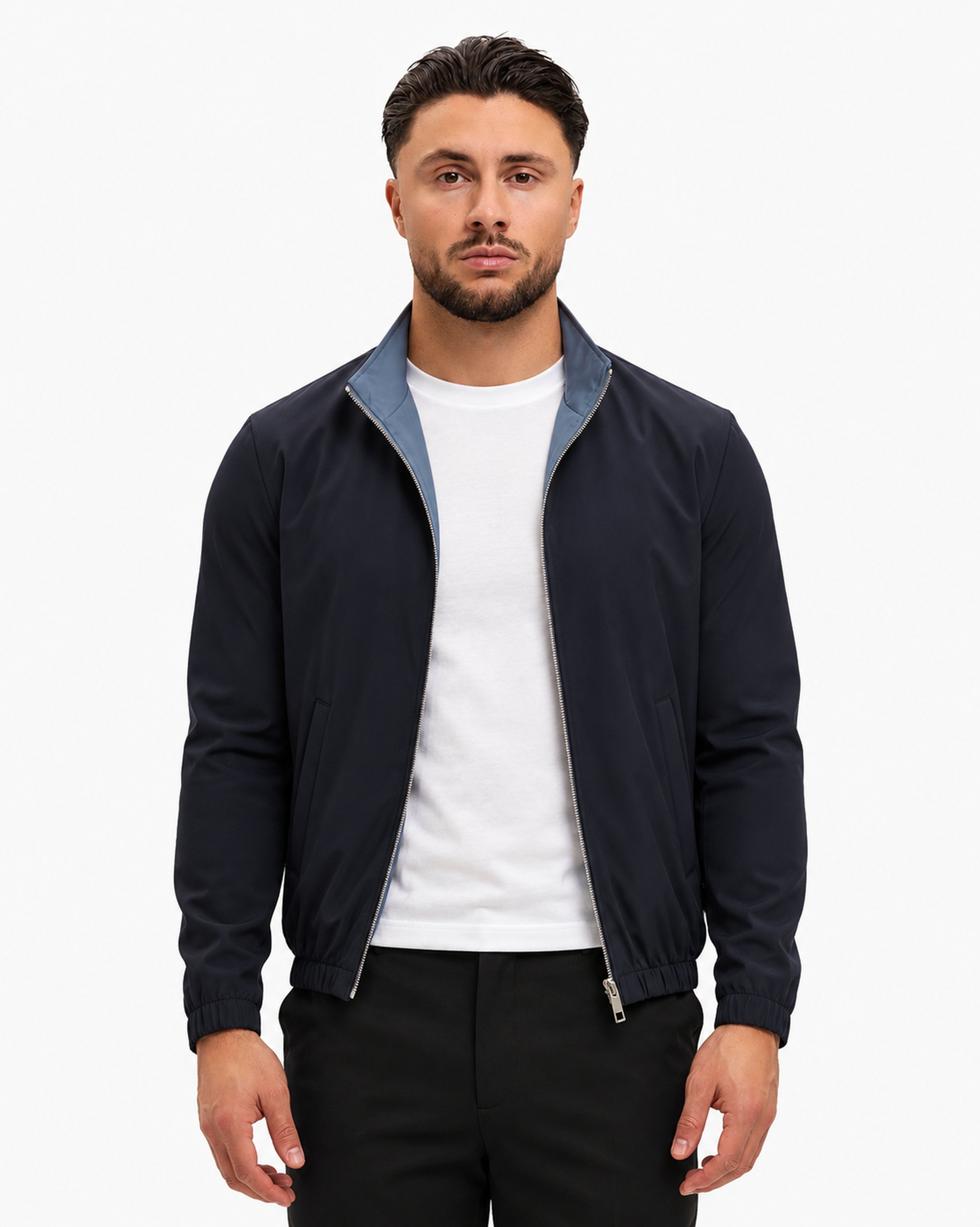 core jacket navy - studio voorkant