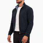 core jacket navy - studio zijkant
