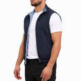 Core Bodywarmer Navy - studio zijkant