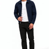 Core Zip Jacket navy - studio full-body