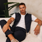 DELUXE DUBBELZIJDIGE BODYWARMER | GREY & NAVY — lifestylefoto