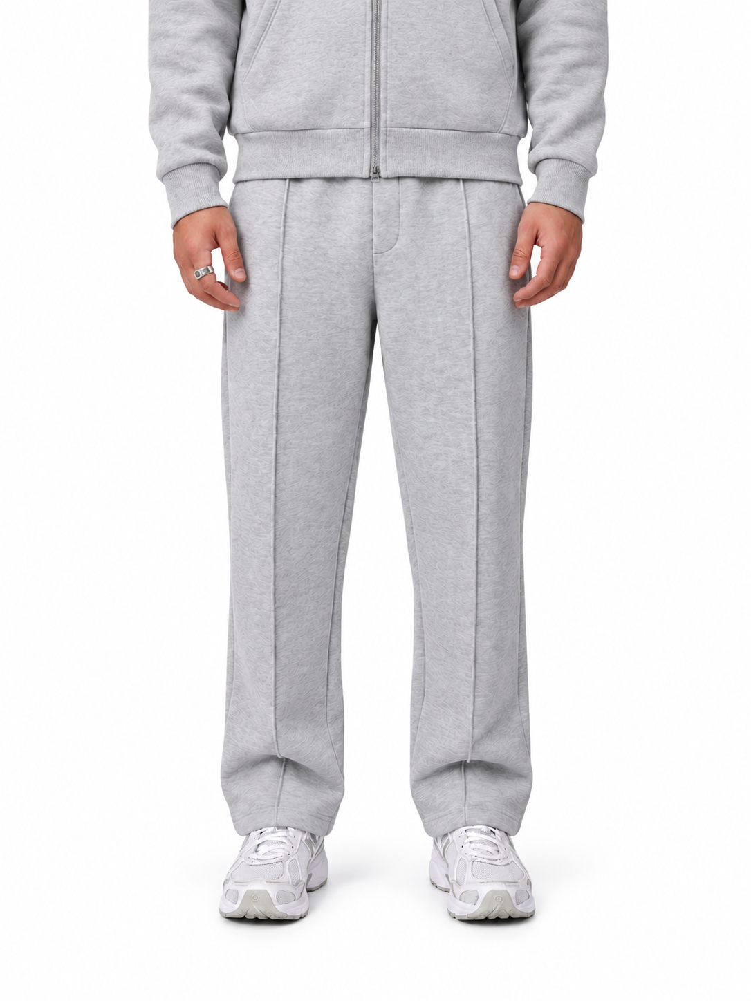 Deluxe Jogger Light Grey, vooraanzicht
