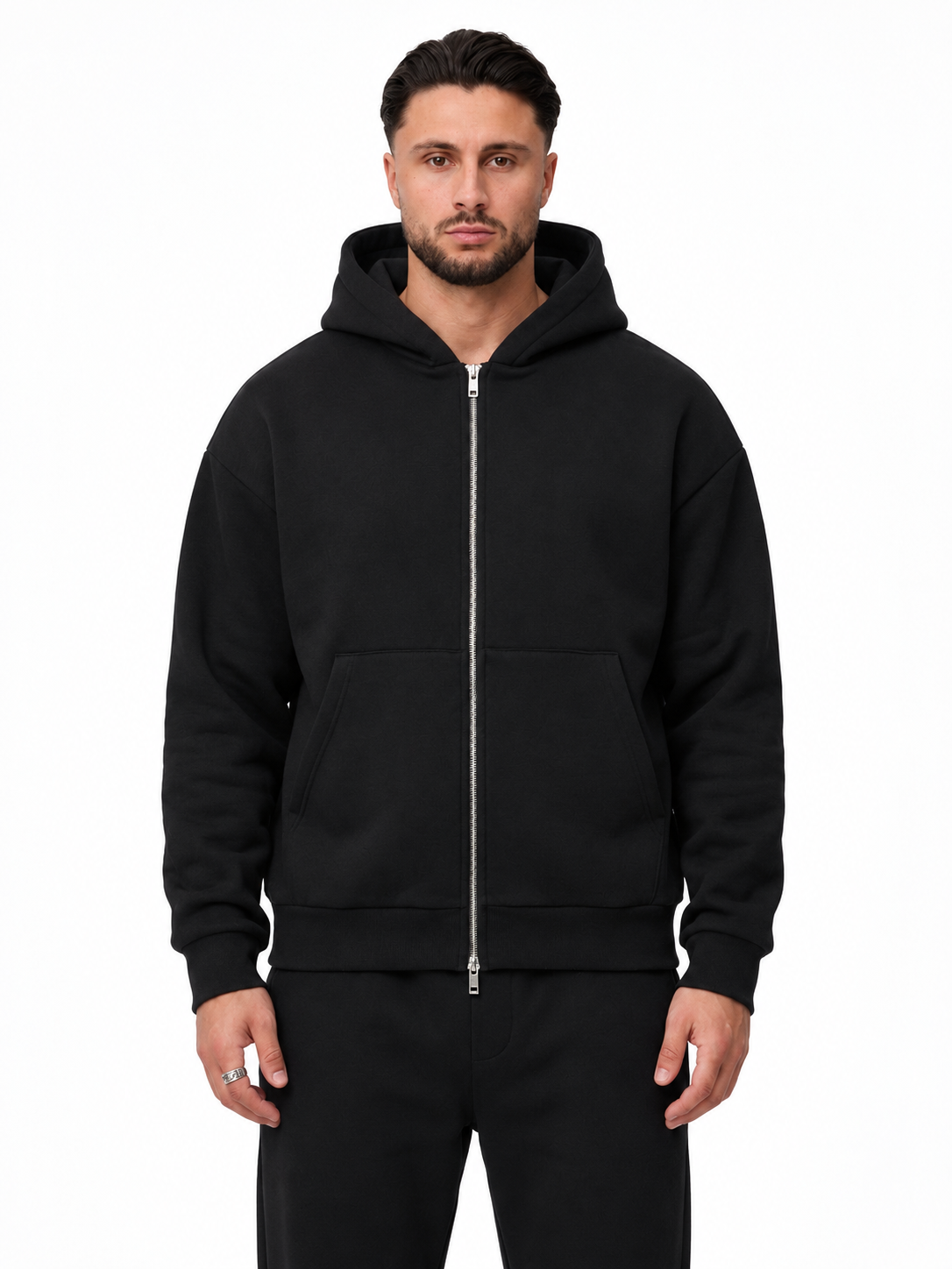 Deluxe Vest Black, vooraanzicht