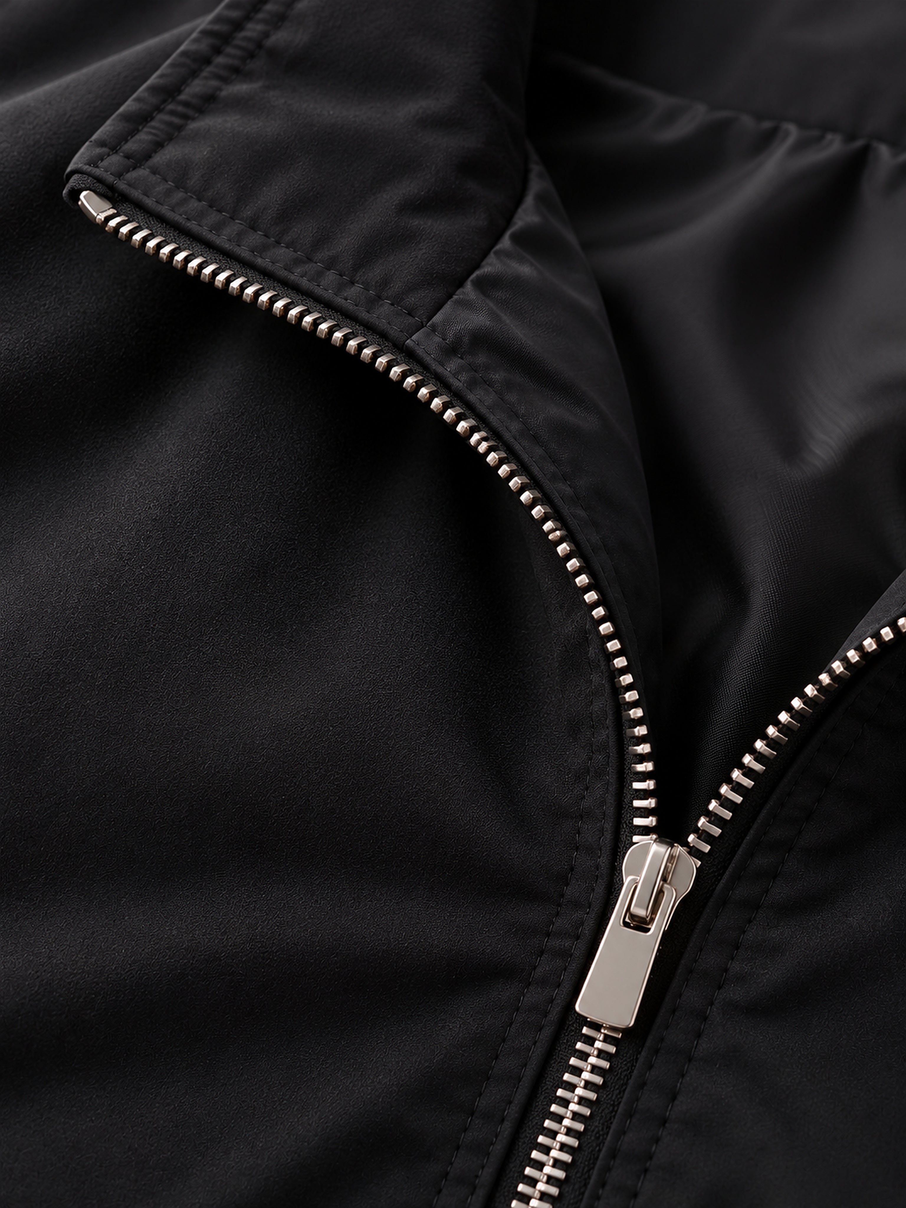 Core Bodywarmer Black - detail stof van dichtbij