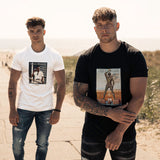 RHODOS BLACK T-SHIRT