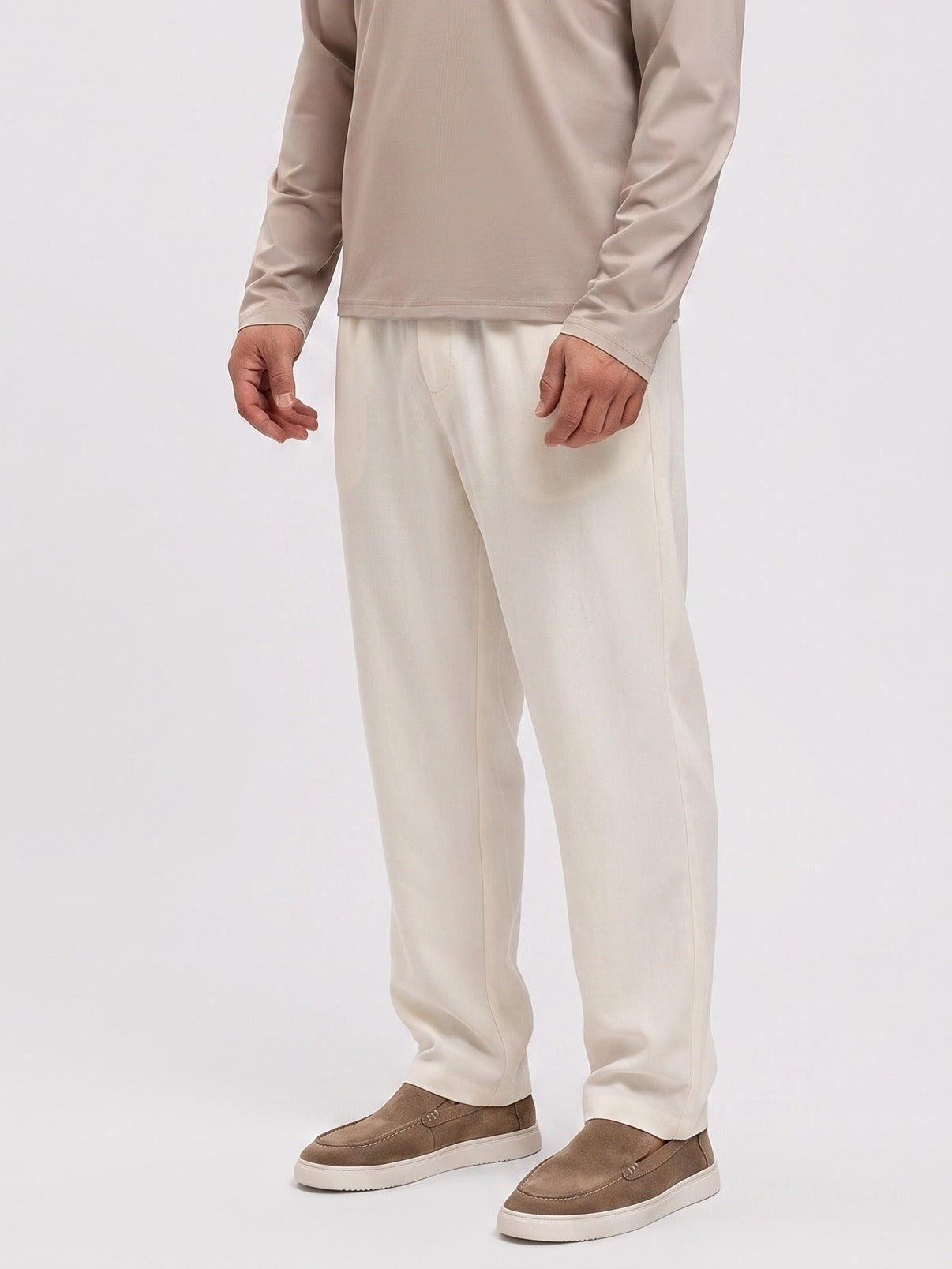 Ease Pants Creme - zij