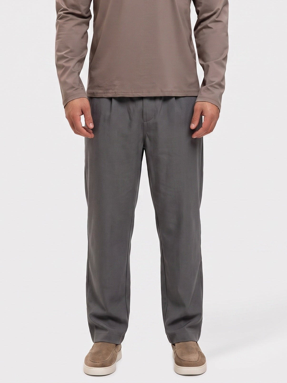 Ease Pants Grey - voor