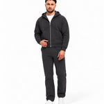 essential antraciet - studio full-body met witte sneakers
