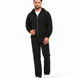 essential black - studio full-body met witte sneakers