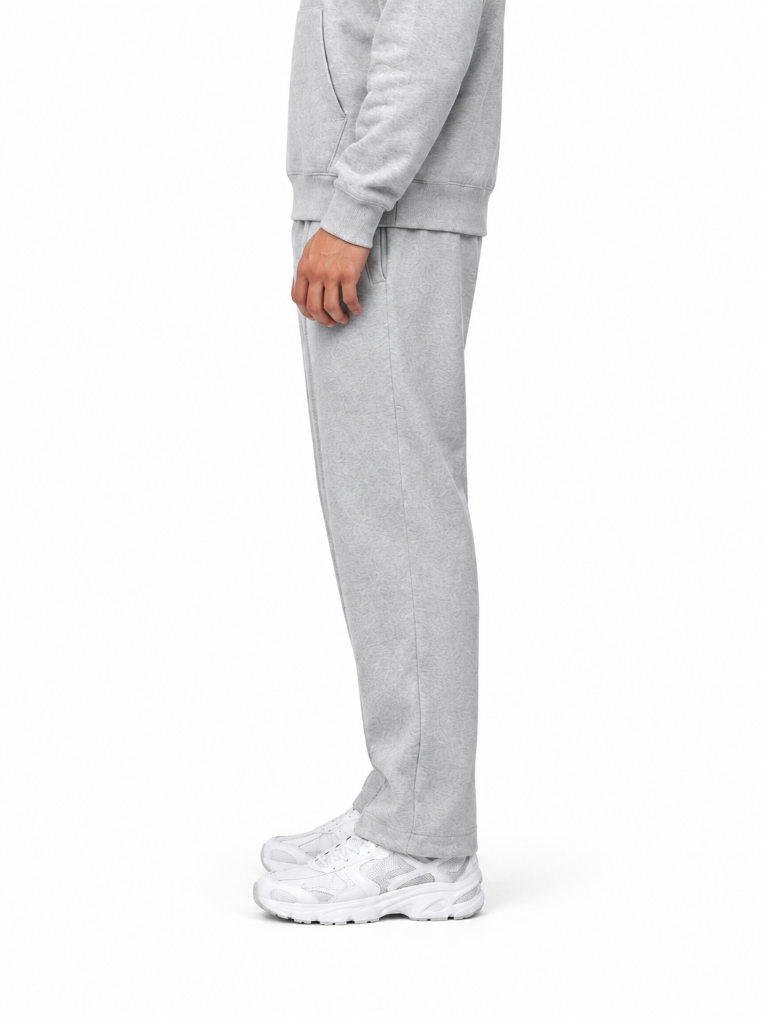 Essential Jogger Light Grey, zijaanzicht