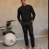 ESSENTIAL LONGSLEEVE BLACK — lifestylefoto