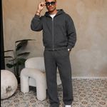 DELUXE VEST SET | DARK GREY — lifestylefoto