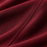 Gloss Essential Shirt Burgundy - detail stof van dichtbij