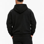 Grace Hoodie Black - achterkant op model