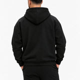 Grace Hoodie Black - achterkant op model