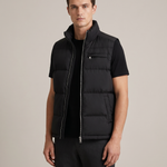 TORINO DOWN BODYWARMER BLACK - studio op model
