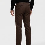 Milan Pants Brown - model achter