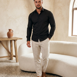 Deluxe Shirt Black - editorial model