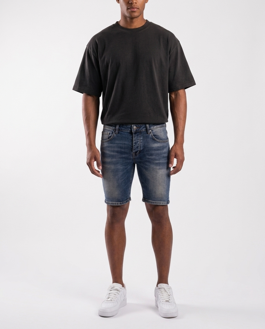 Elite Short Jeans - front