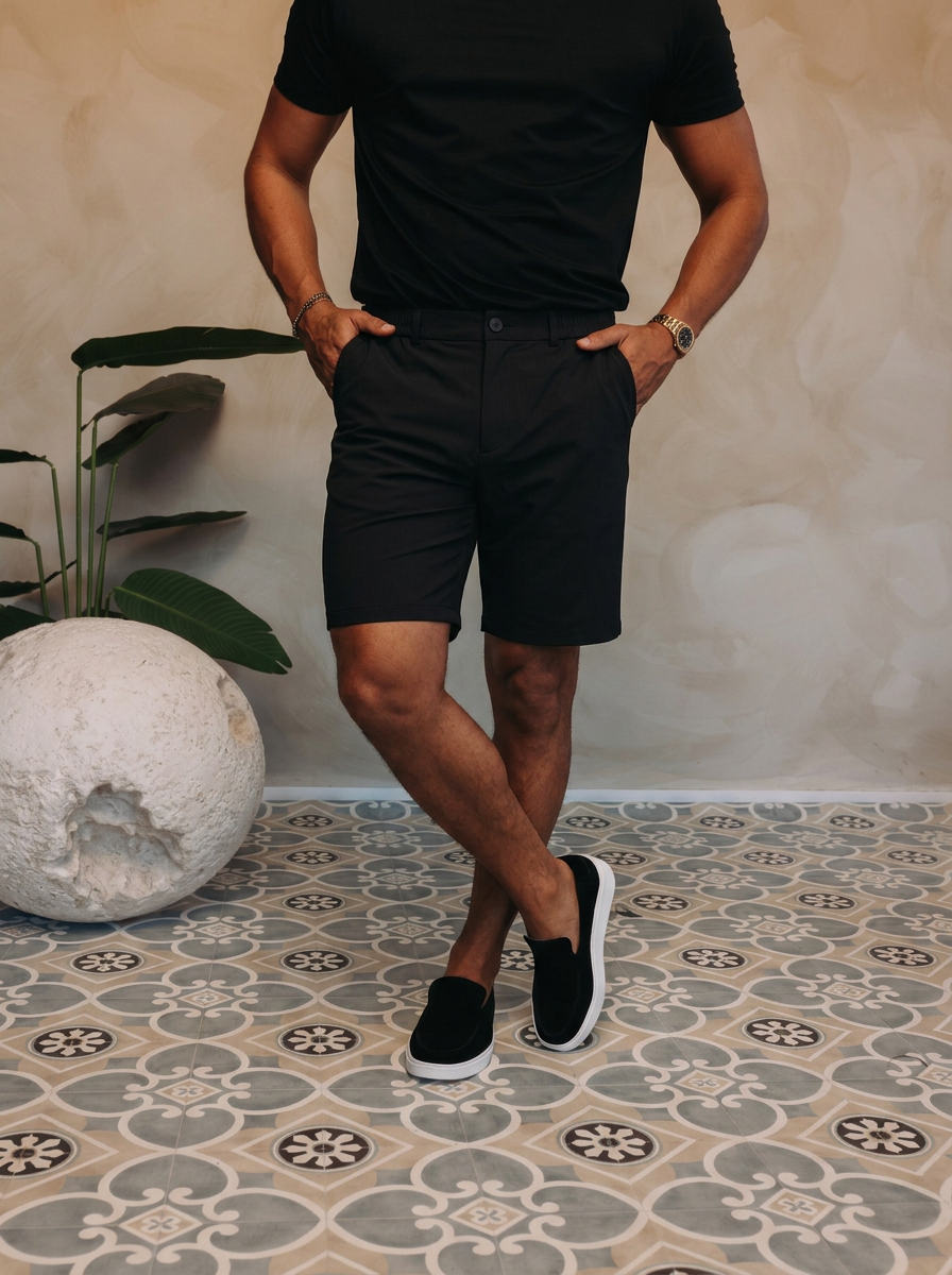 Active Shorts Black — lifestyle 1